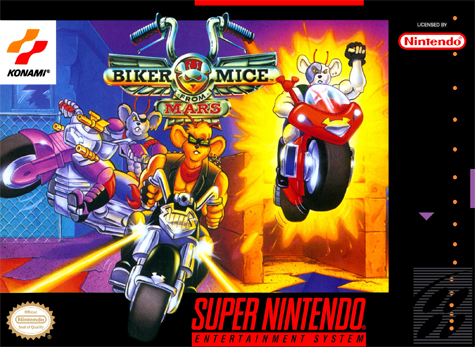 Biker Mice From Mars - SNES - Nintendo Super Nintendo Entertainment System - Packshots