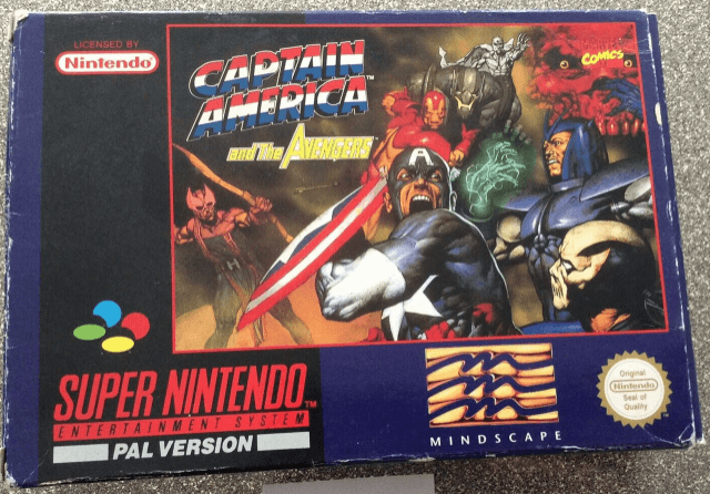 Captain America and the Avengers - SNES - Nintendo Super Nintendo Entertainment System