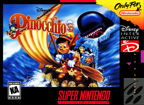 Disney's Pinocchio - SNES - Nintendo Super Nintendo Entertainment System - Packshots