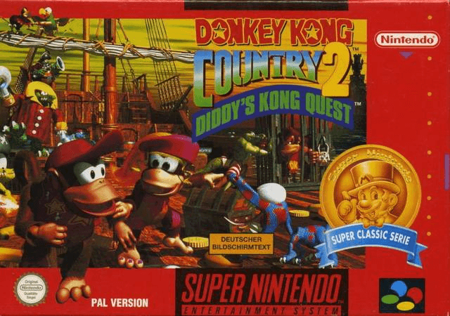 Donkey Kong Country 2: Diddy's Kong Quest - SNES - Nintendo Super Nintendo Entertainment System