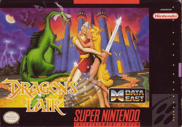 Dragon's Lair - SNES - Nintendo Super Nintendo Entertainment System