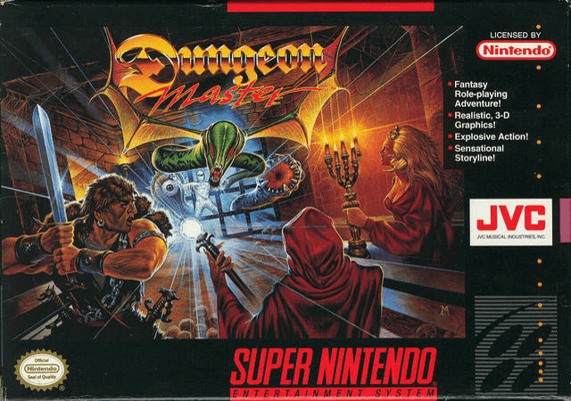Dungeon Master - SNES - Nintendo Super Nintendo Entertainment System