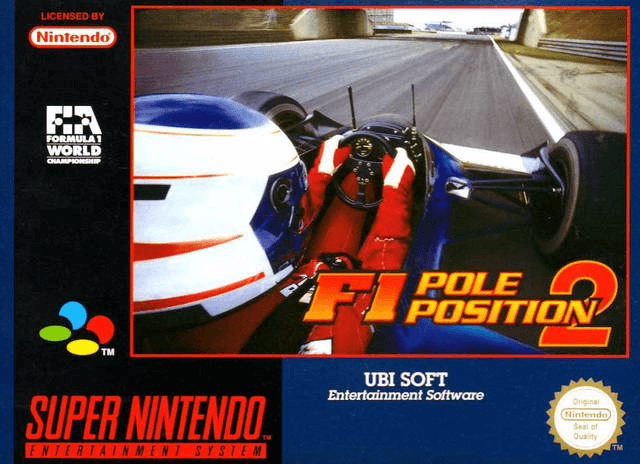 F1 Pole Position 2 - SNES - Nintendo Super Nintendo Entertainment System