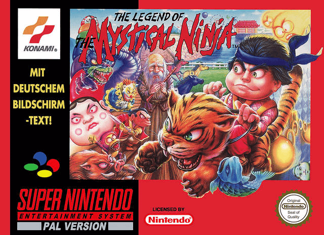 The Legend of the Mystical Ninja - SNES - Nintendo Super Nintendo Entertainment System