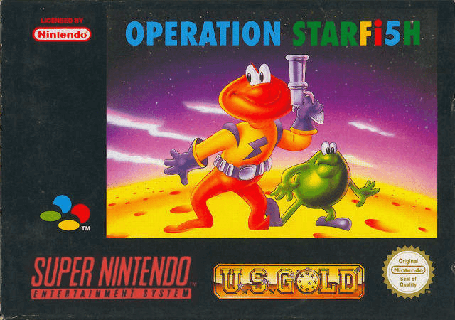 James Pond 3: Operation Starfish - SNES - Nintendo Super Nintendo Entertainment System
