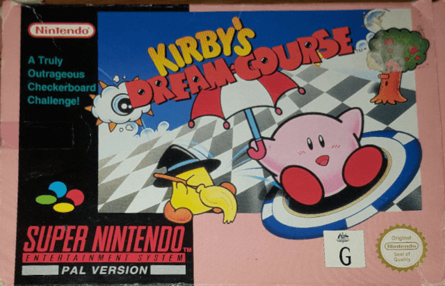 Kirby's Dream Course - SNES - Nintendo Super Nintendo Entertainment System - Packshots
