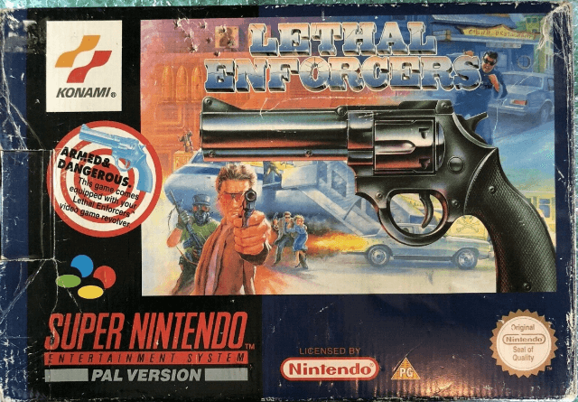 Lethal Enforcers - SNES - Nintendo Super Nintendo Entertainment System - Packshots
