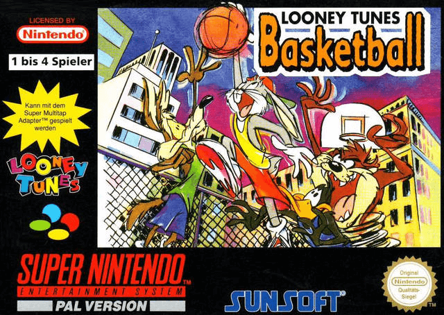 Looney Tunes Basketball - SNES - Nintendo Super Nintendo Entertainment System