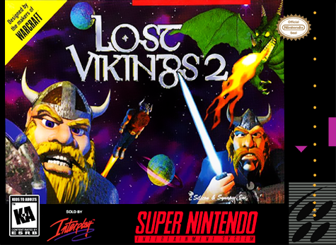 Lost Vikings 2 - SNES - Nintendo Super Nintendo Entertainment System