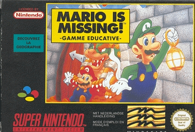 Mario Is Missing! - SNES - Nintendo Super Nintendo Entertainment System