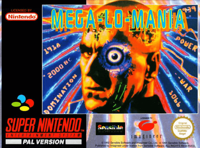 Mega-Lo-Mania - SNES - Nintendo Super Nintendo Entertainment System
