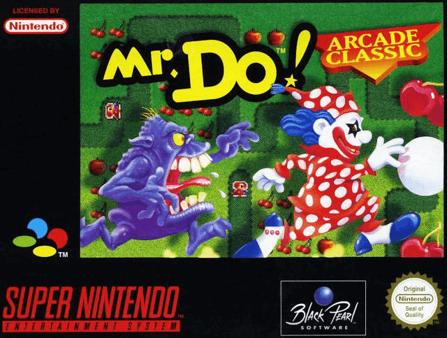 Mr. Do! - SNES - Nintendo Super Nintendo Entertainment System - Packshots