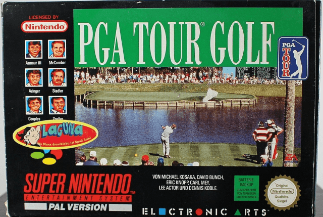 PGA Tour Golf - SNES - Nintendo Super Nintendo Entertainment System