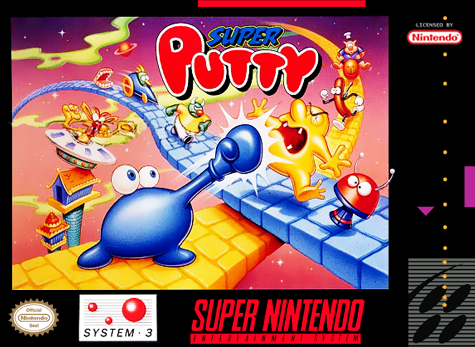 Super Putty - SNES - Nintendo Super Nintendo Entertainment System