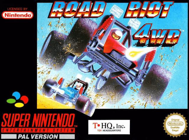 Road Riot 4WD - SNES - Nintendo Super Nintendo Entertainment System