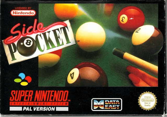 Side Pocket - SNES - Nintendo Super Nintendo Entertainment System