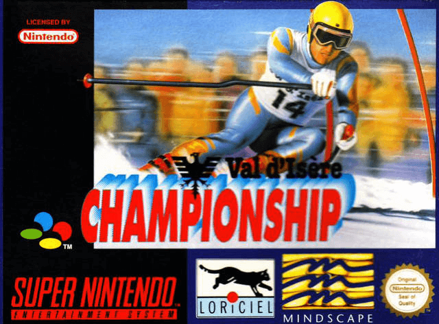 Val d'Isere Championship - SNES - Nintendo Super Nintendo Entertainment System