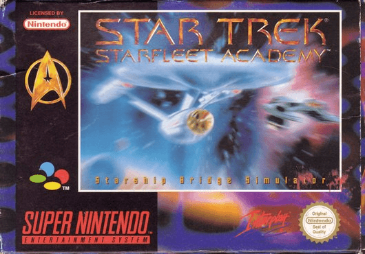 Star Trek Starfleet Academy: Starship Bridge Simulator - SNES - Nintendo Super Nintendo Entertainment System
