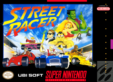 Street Racer - SNES - Nintendo Super Nintendo Entertainment System - Packshots