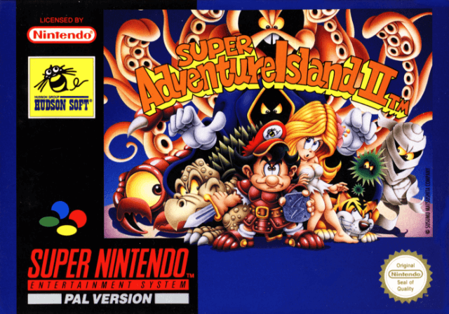 Super Adventure Island II - SNES - Nintendo Super Nintendo Entertainment System
