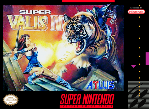 Super Valis IV - SNES - Nintendo Super Nintendo Entertainment System - Packshots