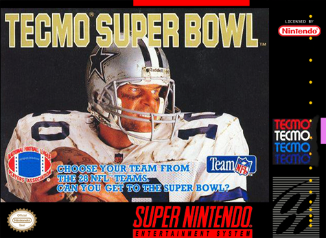 Tecmo Super Bowl - SNES - Nintendo Super Nintendo Entertainment System