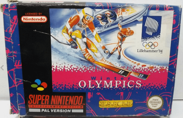 Winter Olympics: Lillehammer '94 - SNES - Nintendo Super Nintendo Entertainment System - Packshots