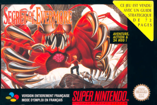 Secret of Evermore - SNES - Nintendo Super Nintendo Entertainment System