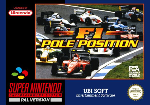 F1 Pole Position - SNES - Nintendo Super Nintendo Entertainment System