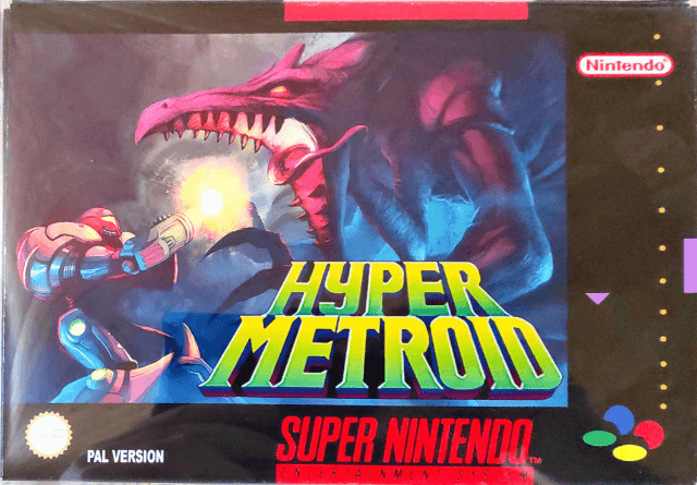 Hyper Metroid - SNES - Nintendo Super Nintendo Entertainment System