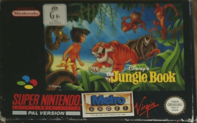 Disney's The Jungle Book - SNES - Nintendo Super Nintendo Entertainment System