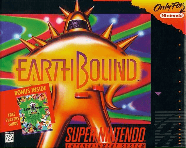 EarthBound - SNES - Nintendo Super Nintendo Entertainment System