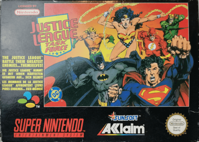 Justice League Task Force - SNES - Nintendo Super Nintendo Entertainment System