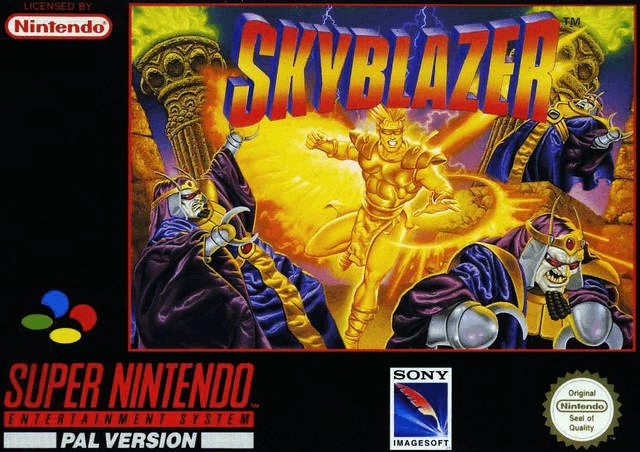 Skyblazer - SNES - Nintendo Super Nintendo Entertainment System