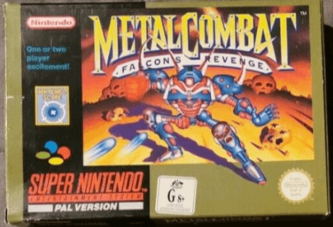 Metal Combat: Falcon's Revenge - SNES - Nintendo Super Nintendo Entertainment System