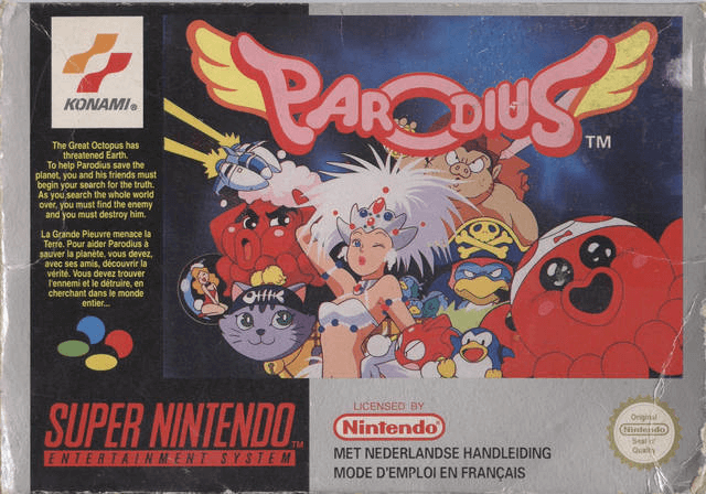 Parodius - SNES - Nintendo Super Nintendo Entertainment System