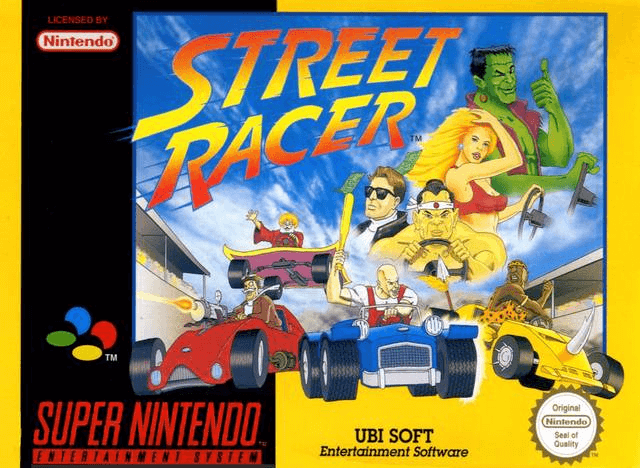 Street Racer - SNES - Nintendo Super Nintendo Entertainment System