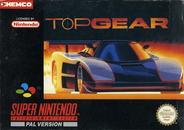 Top Gear - SNES - Nintendo Super Nintendo Entertainment System