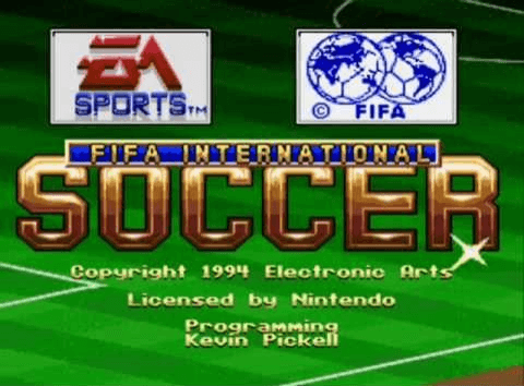 FIFA International Soccer - SNES - Nintendo Super Nintendo Entertainment System - Titles