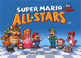 Super Mario All-Stars - SNES - Nintendo Super Nintendo Entertainment System - Titles