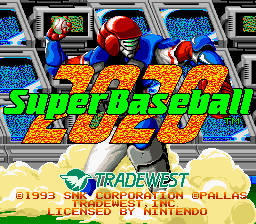 2020 Super Baseball - SNES - Nintendo Super Nintendo Entertainment System - Titles