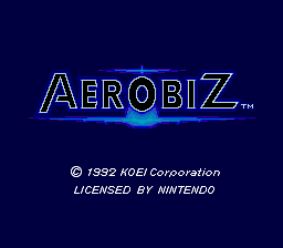 Aerobiz - SNES - Nintendo Super Nintendo Entertainment System - Titles