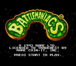 Battletoads in Battlemaniacs - SNES - Nintendo Super Nintendo Entertainment System - Titles