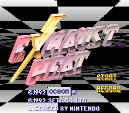 Exhaust Heat - SNES - Nintendo Super Nintendo Entertainment System - Titles