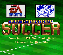 FIFA International Soccer - SNES - Nintendo Super Nintendo Entertainment System - Titles