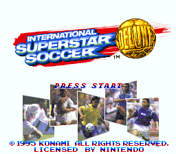 International Superstar Soccer Deluxe - SNES - Nintendo Super Nintendo Entertainment System - Titles