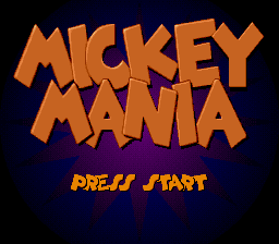 Mickey Mania: The Timeless Adventures of Mickey Mouse - SNES - Nintendo Super Nintendo Entertainment System - Titles