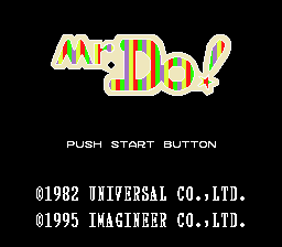 Mr. Do! - SNES - Nintendo Super Nintendo Entertainment System - Titles