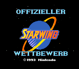 Starwing: Competition - SNES - Nintendo Super Nintendo Entertainment System - Titles