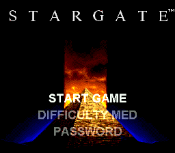 Stargate - SNES - Nintendo Super Nintendo Entertainment System - Titles